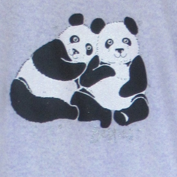 3/$12 SO Panda Besties cozy glitter graphic top girls size 7 - Picture 8 of 17